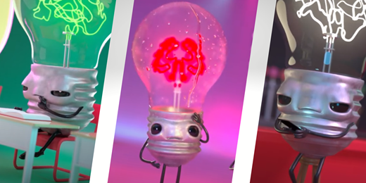 Respect Your Brain lightbulb icons